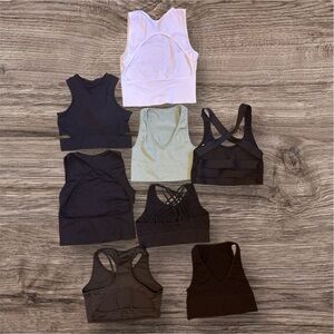 SHEIN Women's Tops - Black, White, Green